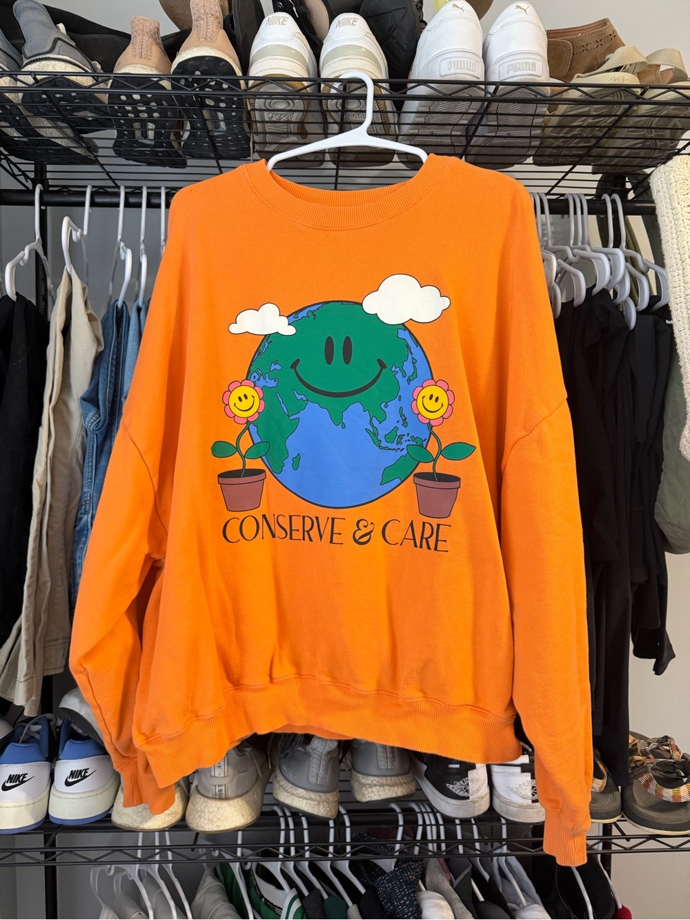 pacsun cropped crew neck